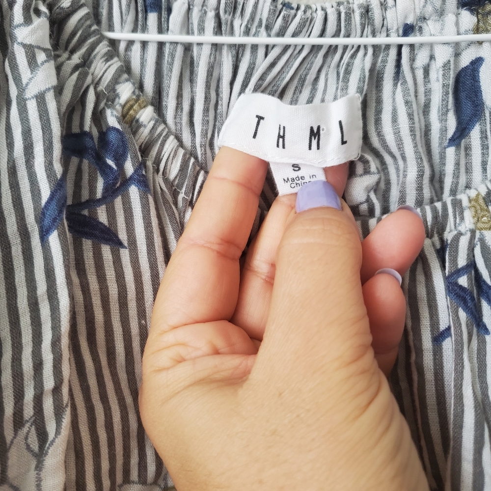 THML Floral Off-Shoulder Jumpsuit - Picture 5 of 5
